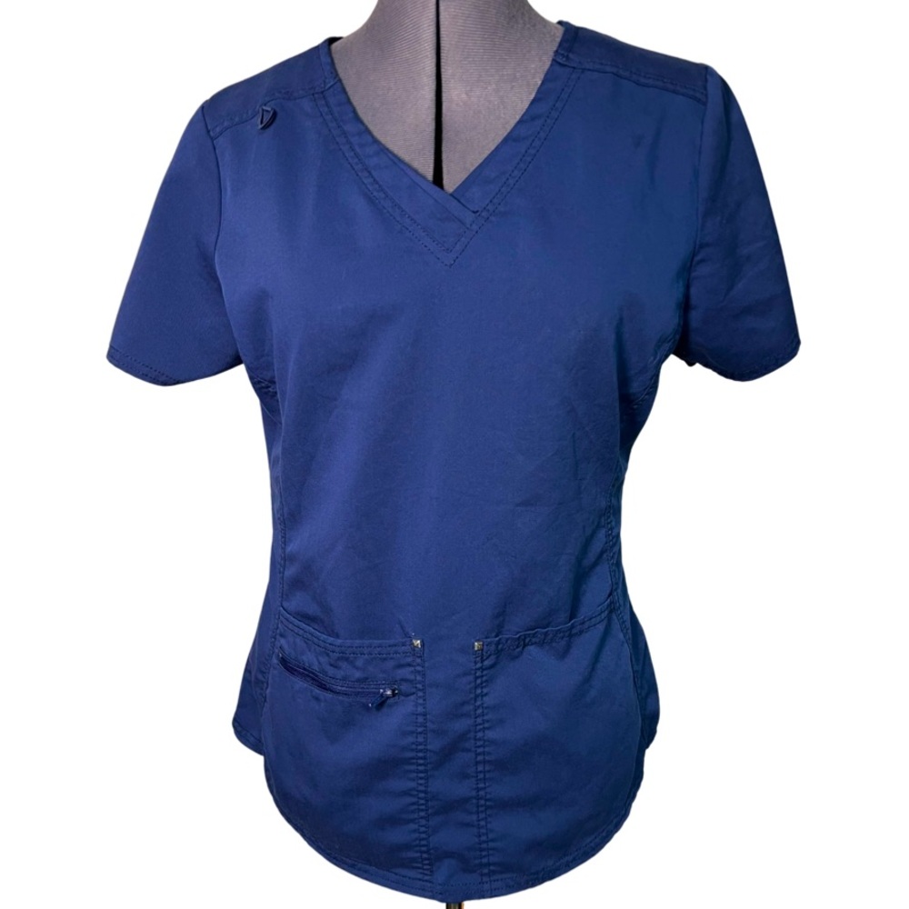 Scrubstar women’s Navy scrub top size small